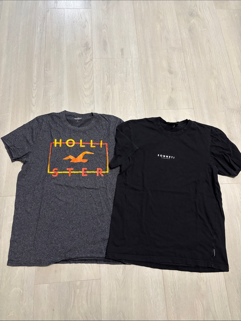 🔥BUNDLESALE Mens M Hollister & Sonneti London Tee Shirts Tshirts